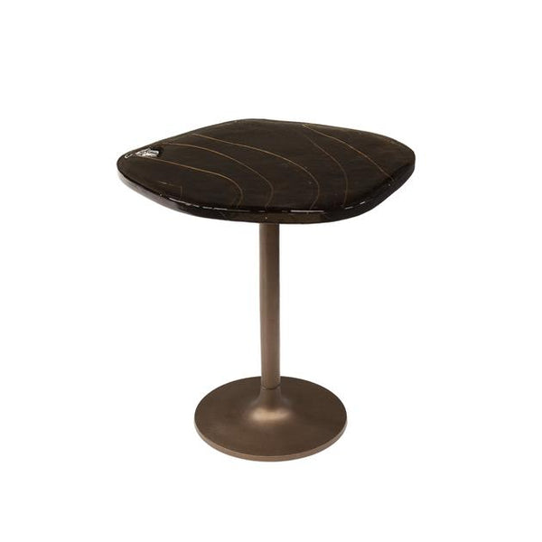 BIjzettafel Eclips maat S 50 cm hoog / Koper antiek finish