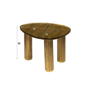 Salontafel S Eclips / Goud antiek finish (Magazijn sale)