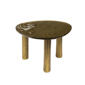 Salontafel L Eclips / Goud antiek finish (Magazijn sale)