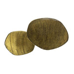 Salontafel set van 2 Eclips / Goud antiek finish