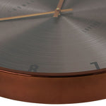 Thomas Kent wandklok "Jewel" rond brons/rood  - Ø53 CM