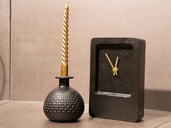 Tafelklokje zwart  (magazijn opruiming)