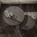 Salontafel set/2 bulky ferro / Ferro metallic (Magazijn sale)