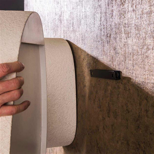 Wandschap stone driehoek / Marmer composiet (Magazijn sale)