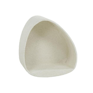 Wandschap stone driehoek / Marmer composiet (Magazijn sale)