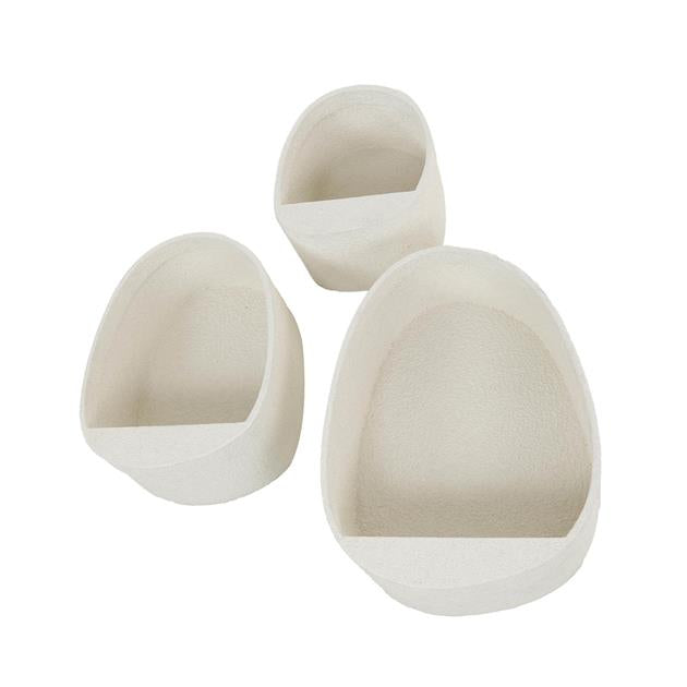 Wandschap set van 3 stone druppel / Marmer composiet (Magazijn sale)