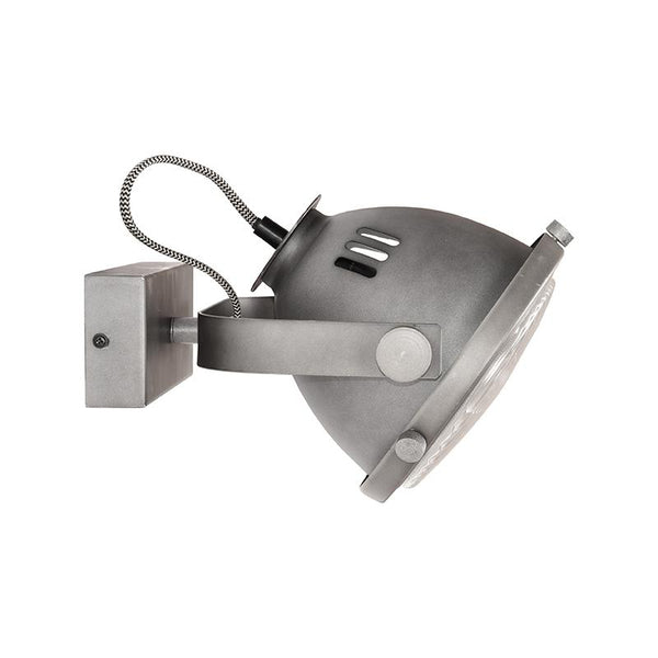 Wandlamp Tuk Tuk grijs metaal Label 51 (magazijn opruiming)
