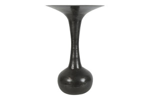 Vaas groot Hooter antraciet extra hoog - 52.5x52.5x83 cm