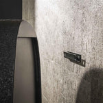 Wandschap metallic driehoek / Grijs (Magazijn sale)