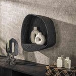 Wandschap metallic breed / Grijs (Magazijn sale)