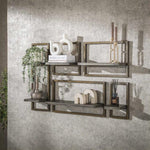 Wandschap set van 5 stuks Ferro / Brons antiek (Magazijn sale)
