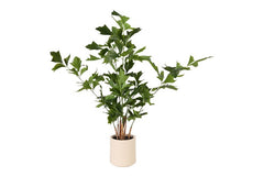 Kunst plant Caryota in pot groen- 150 cm hoog