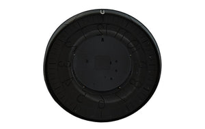 Ronde radar Wandklok Countryfield "Celestial'' antraciet Ø 53 cm