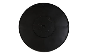 Grote radarklok Hora rond zwart/goud Countryfield XXL Ø100 cm (NIEUW)