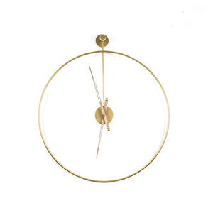 By-Boo klok Sundial small goud  (magazijn opruiming)