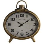 Tafelklok Norwin goud 21x13x23 cm (magazijn opruiming)
