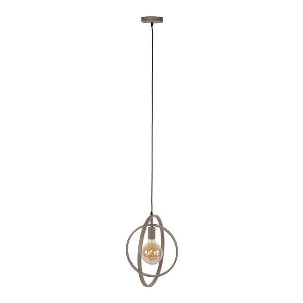Hanglamp Turn Around 1-lichts beige