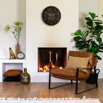 Tafelklok Norwin goud 21x13x23 cm (magazijn opruiming)