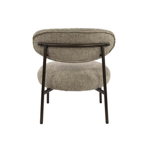 Fauteuil round   - Tissee cargo zandkleur