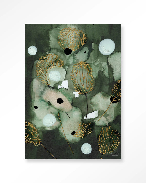 Glasschilderij Forest Flower - Urban Cotton