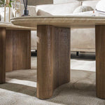 Salontafel set/2 Romano organic / Ceramic travertine