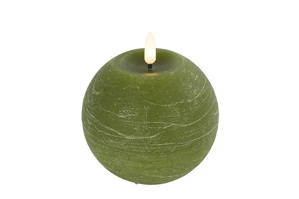 LED bolkaars lichtgroen - 11 cm hoog (Countryfield)