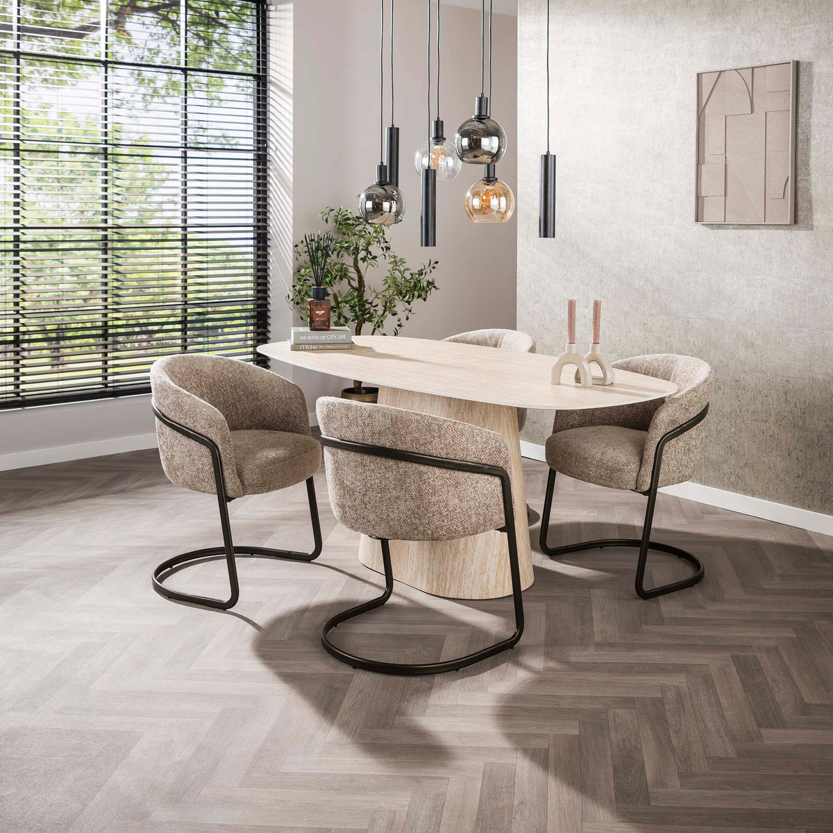 Armstoel Sway swingframe - Hoven zand