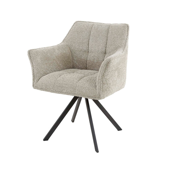 Eetkamerstoel Raster draaibaar - leverbaar in 8 kleuren