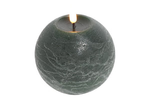 LED bolkaars donkergroen - 11 cm hoog (Countryfield)