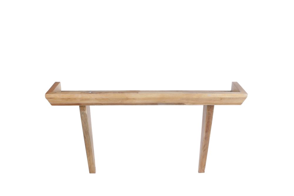 Wandplank hout 77 cm breed (magazijn opruiming)