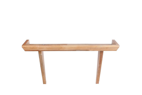 Wandplank hout 77 cm breed (magazijn opruiming)