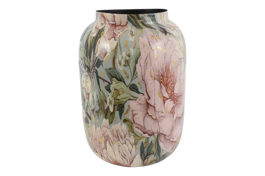 Ronde bloemenvaas Peony - 31x31x41 cm