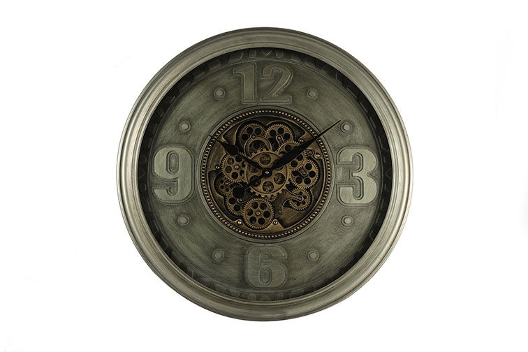 Radarklok Jolijn rond brons Ø60 cm