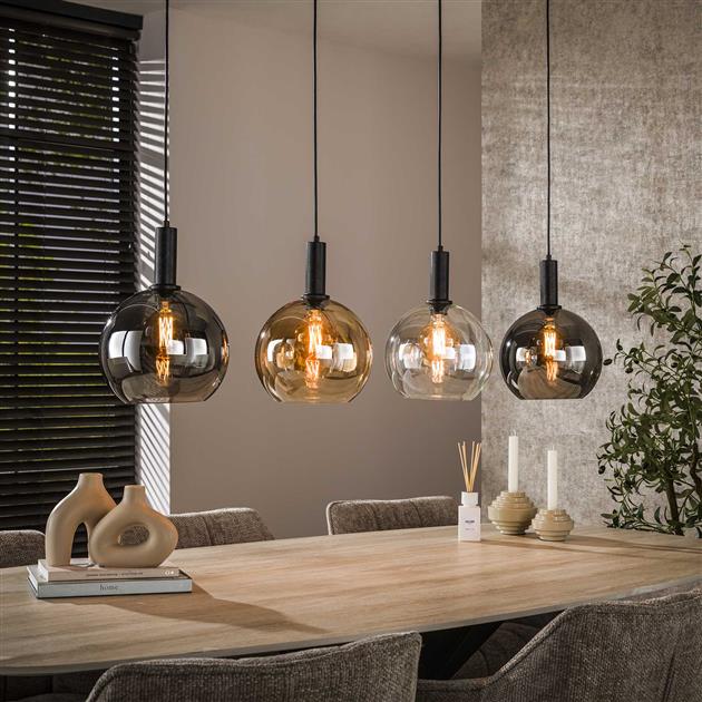Hanglamp Sfera Tricolore 4-lichts / Artic zwart