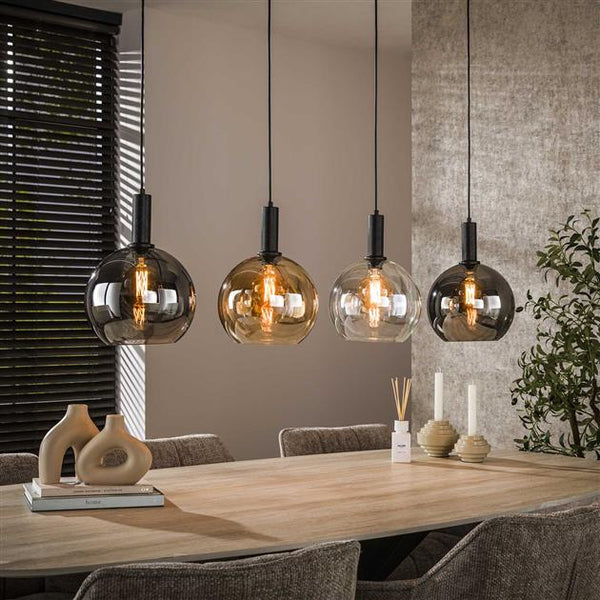 Hanglamp Sfera Tricolore 4-lichts / Artic zwart