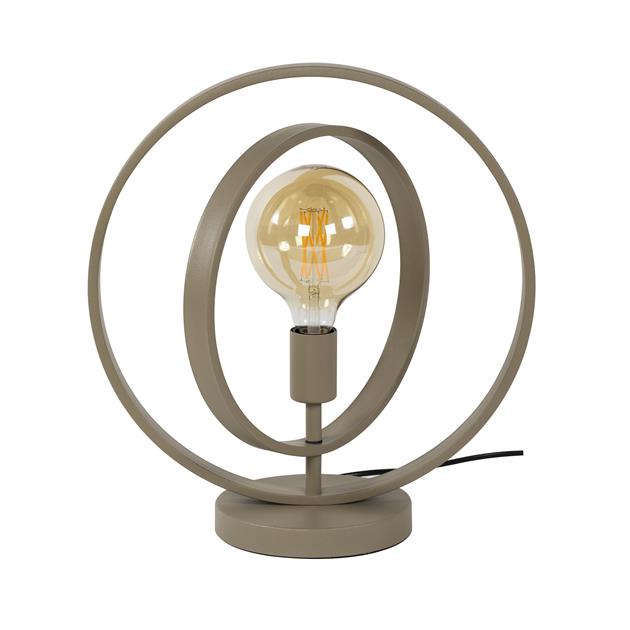 Tafellamp Turn Around 1-lichts / Beige van Idéco Design, foto 3