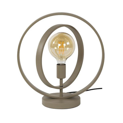 Tafellamp Turn Around 1-lichts / Beige van Idéco Design, foto 3