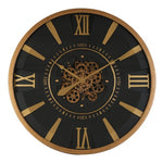 Grote radarklok Momento rond zwart/goud Countryfield XL Ø80 cm (NIEUW)