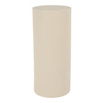 Bloemen/vazen zuil Bradly crème- 80 cm hoog