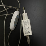 Glasschilderij met ledverlichting - Aap roze led 80x80 cm