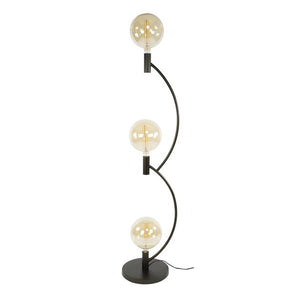 Vloerlamp Arcus 3-lichts / Sienna bruin