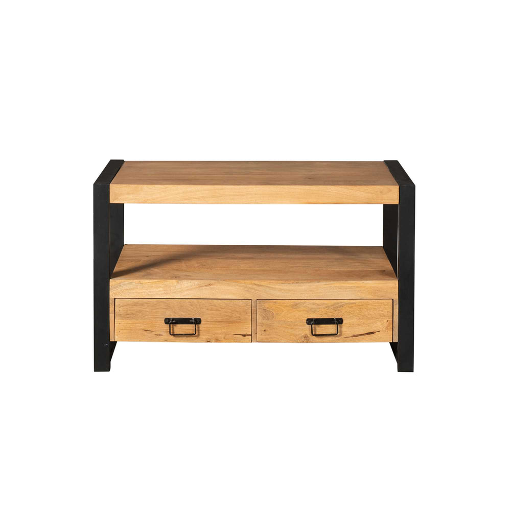 Tv dressoir Boaz mangohout 100x45x60 cm (magazijn opruiming)