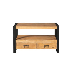 Tv dressoir Boaz mangohout 100x45x60 cm (magazijn opruiming)