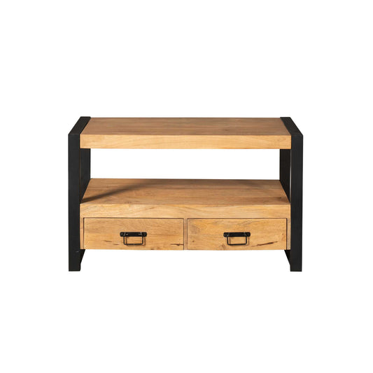 Tv dressoir Boaz mangohout 100x45x60 cm (magazijn opruiming)
