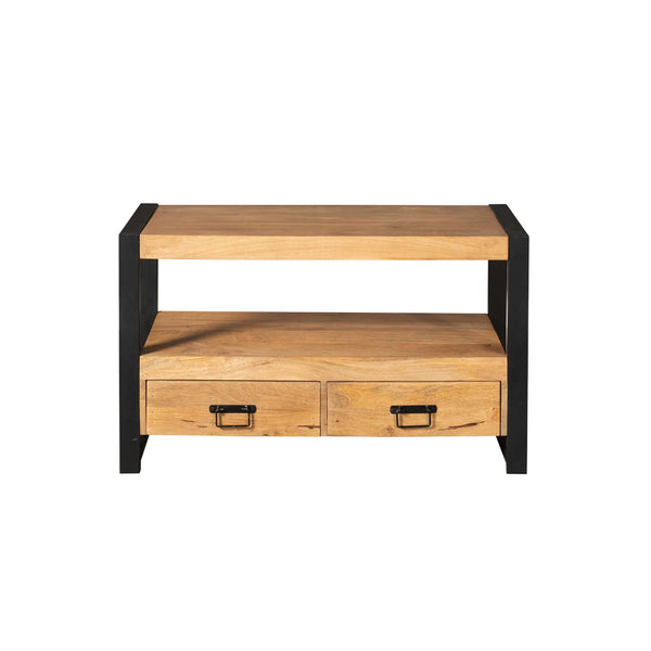Tv dressoir Boaz mangohout 100x45x60 cm (magazijn opruiming)