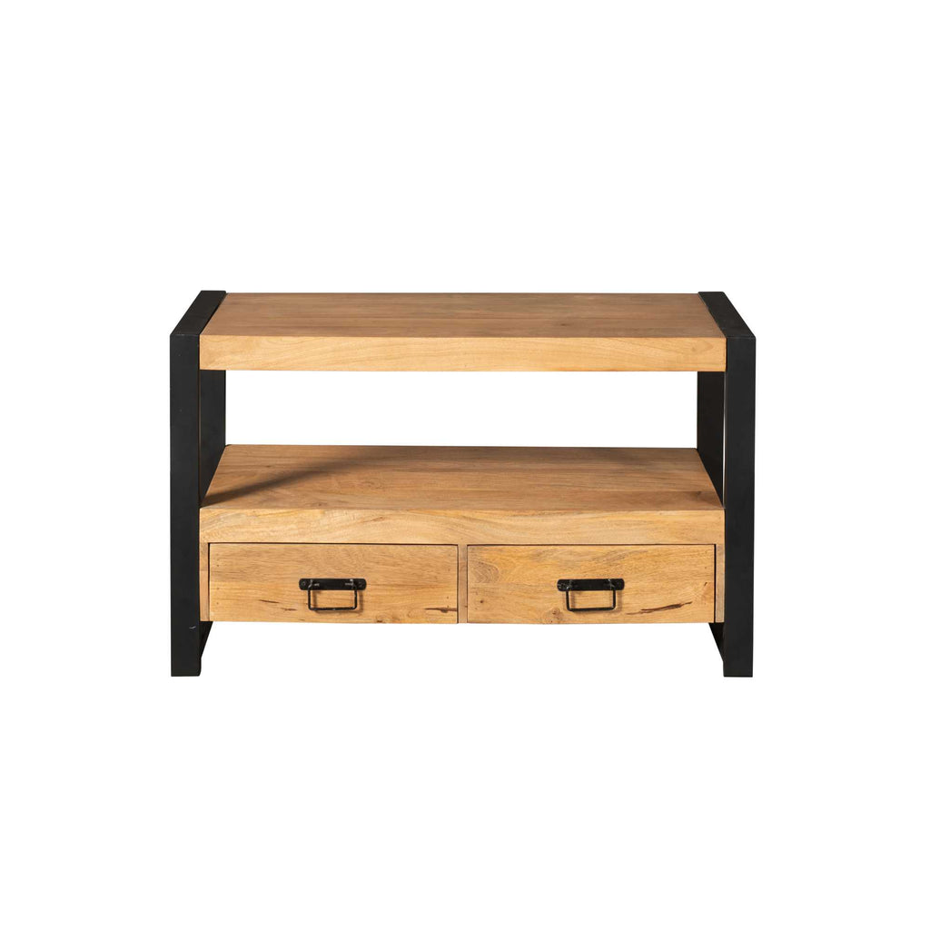 Tv dressoir Boaz mangohout 100x45x60 cm (magazijn opruiming)