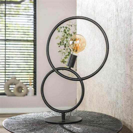 Tafellamp 1L loop / Artic zwart (Magazijn sale)