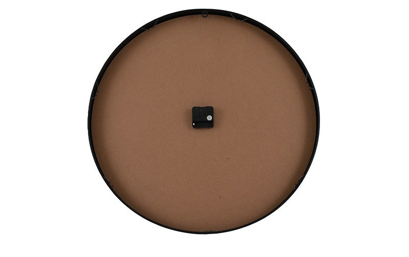 Ronde Wandklok Countryfield "World''  wit/zwart Ø 60 cm