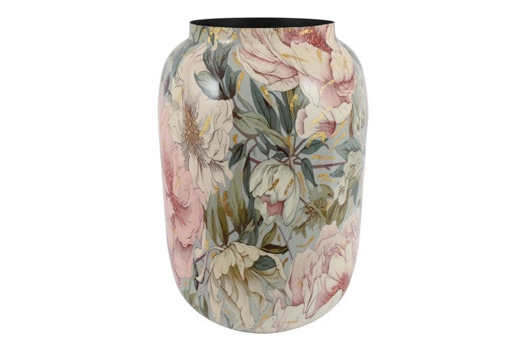 Ronde bloemenvaas Peony - 35x35x51 cm