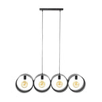 Hanglamp 4L ring geperforeerd / Charcoal (Magazijn sale)